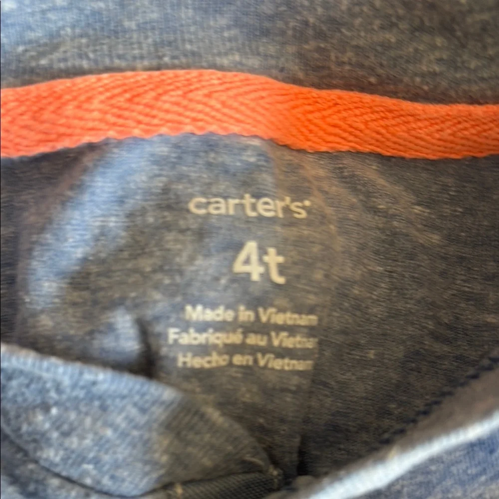 Carter’s Blue Kids Henley Shirt and Gap pants
